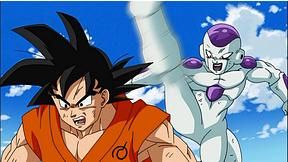 激突！フリーザVS孫悟空 これがオラの修行の成果だ！