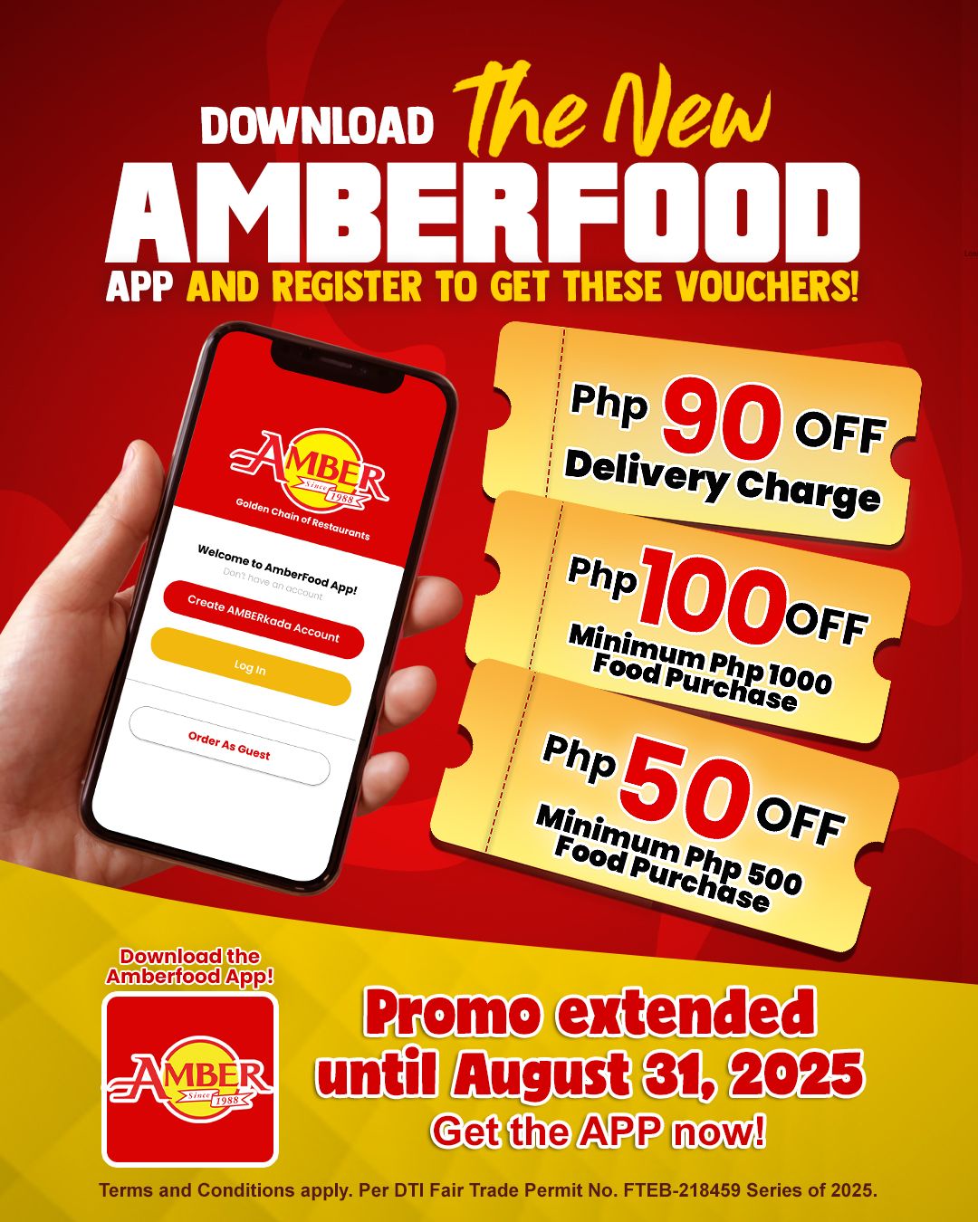 AmberFood NEW APP Promo