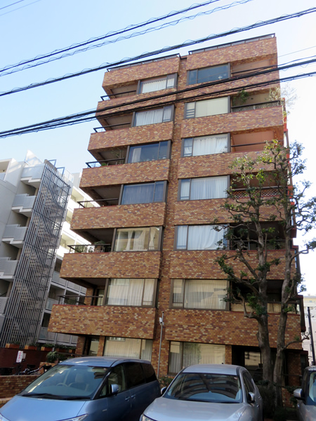 東高参宮橋ペアシティの外観