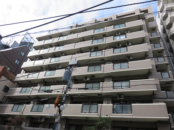 ライオンズプラザ東麻布の外観