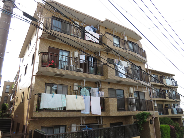 ライオンズマンション宮前平第３の外観