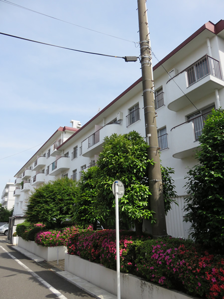 ライオンズマンション宮前平第3B棟の外観