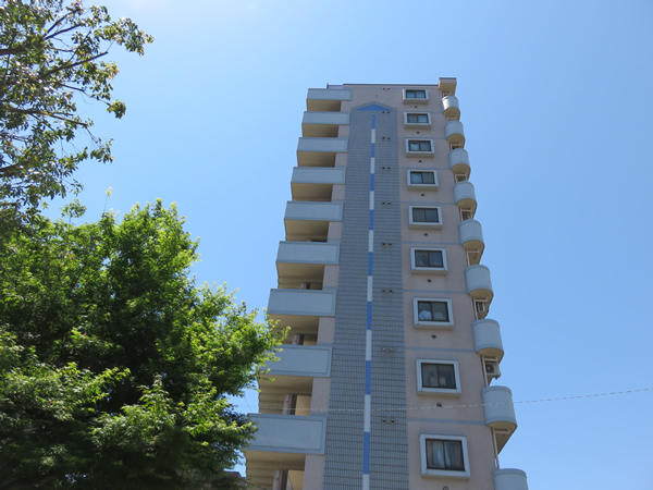 スカイコート神奈川新町の外観