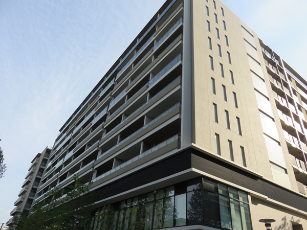 美しが丘ドエリングB棟の外観