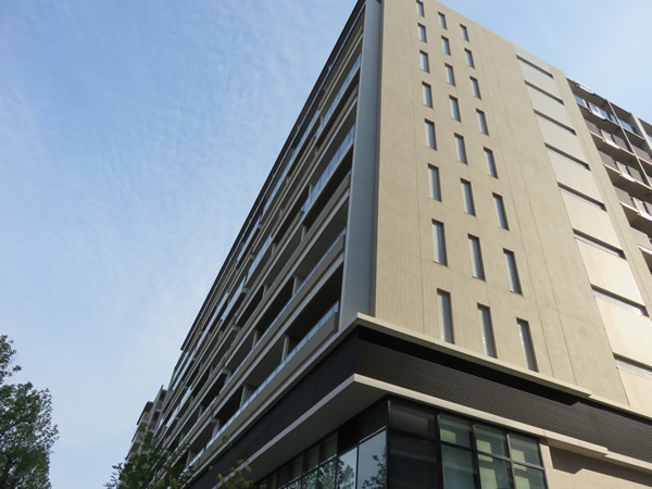 美しが丘ドエリングB棟の外観