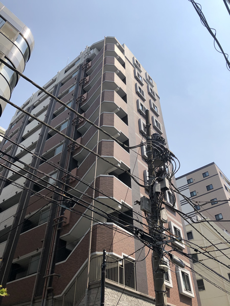 グローベルザスイート横浜プレミアの外観