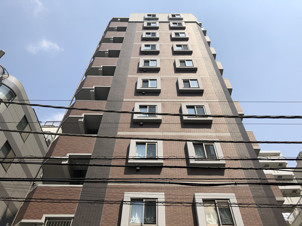 グローベルザスイート横浜プレミアの外観