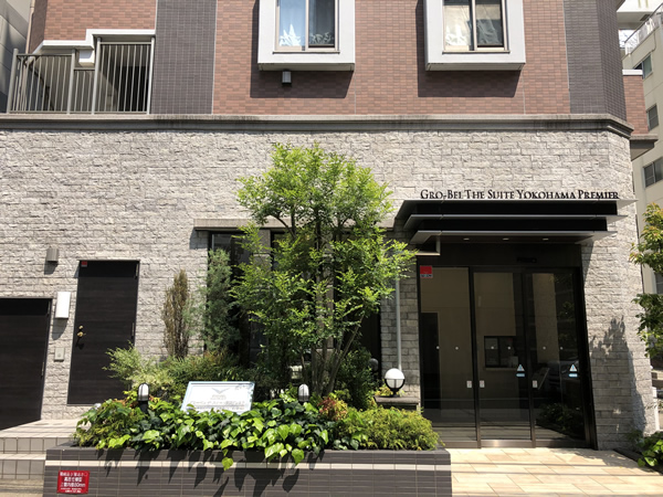 グローベルザスイート横浜プレミアの外観
