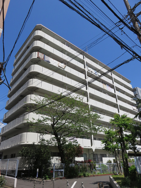 東神奈川グリーンマンションの外観