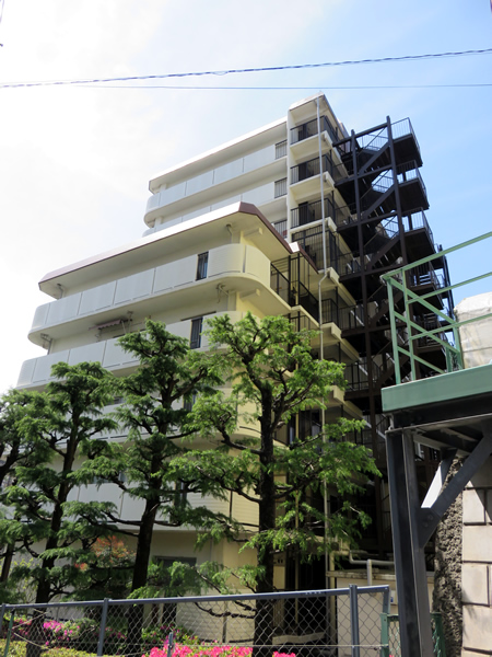 東神奈川グリーンマンションの外観