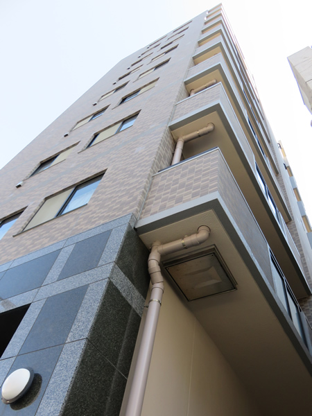 ベルクレール横濱ベルヴィーの外観