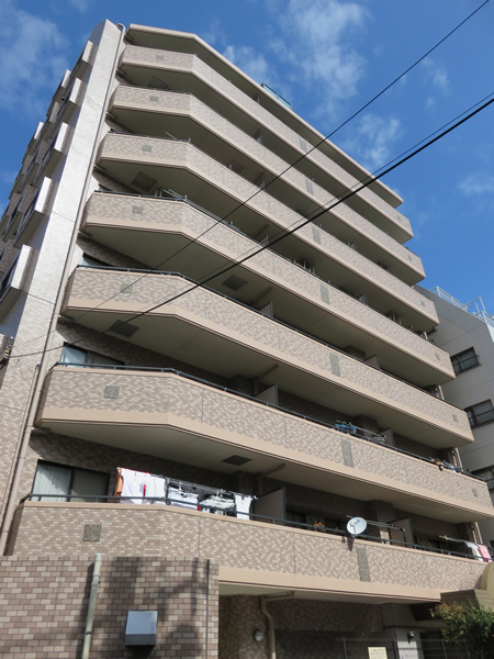 東白楽サニーコートの外観