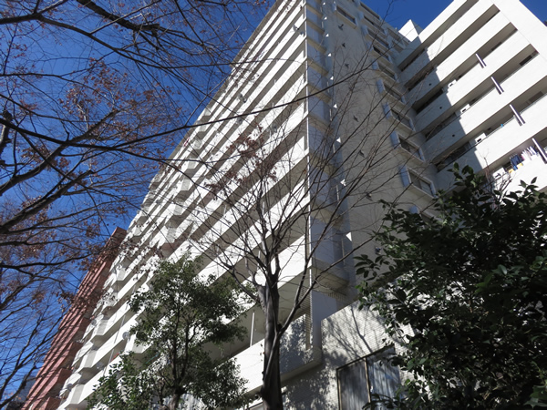 初台パークサイドハイツの外観