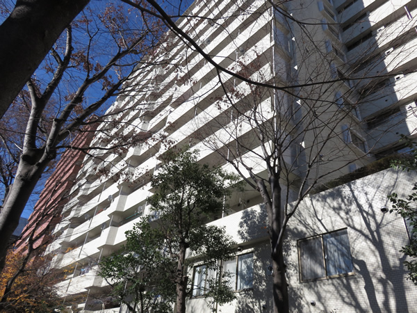 初台パークサイドハイツの外観