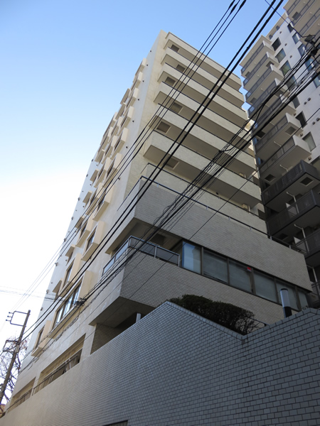 初台パークサイドハイツの外観