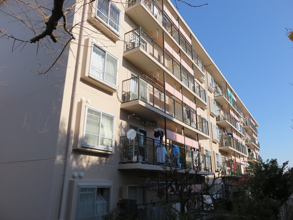 カーサ相模台F棟の外観