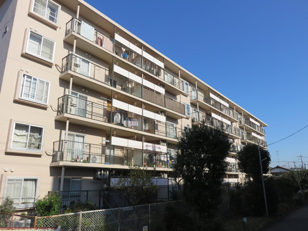 カーサ相模台Ｄ棟の外観