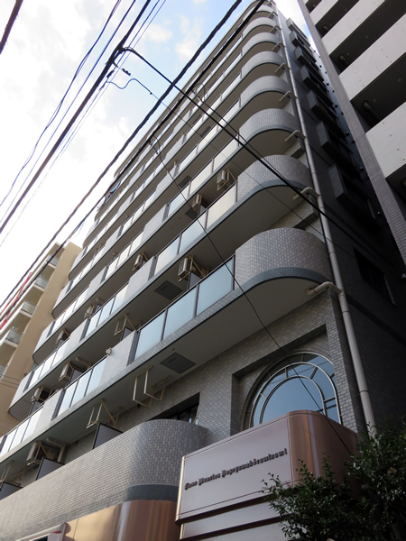 ライオンズマンション野毛山公園南の外観