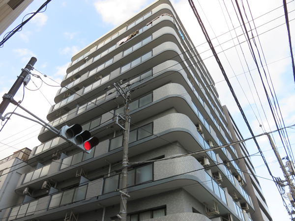 ライオンズマンション野毛山公園南の外観