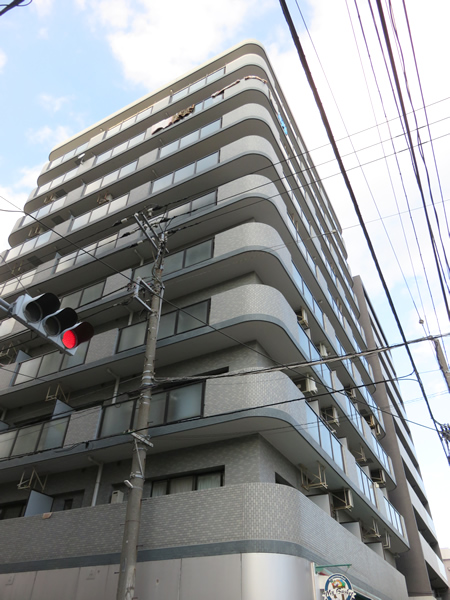ライオンズマンション野毛山公園南の外観