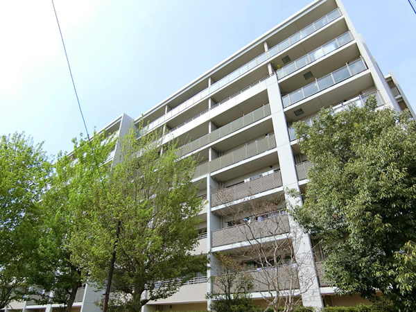 プラウドシティ府中ブライトコートの外観