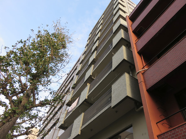 マンション長者町の外観