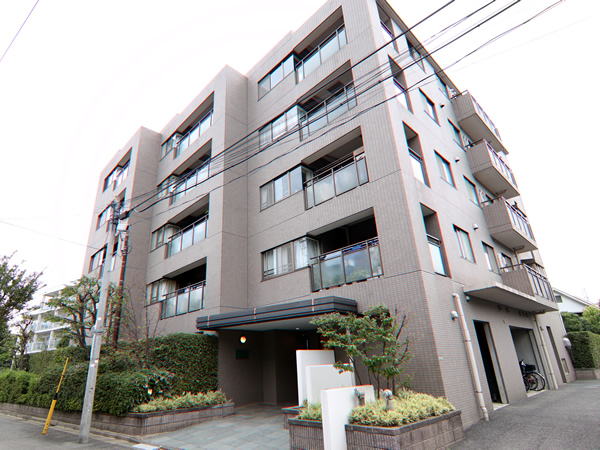 上野毛南パークホームズの外観