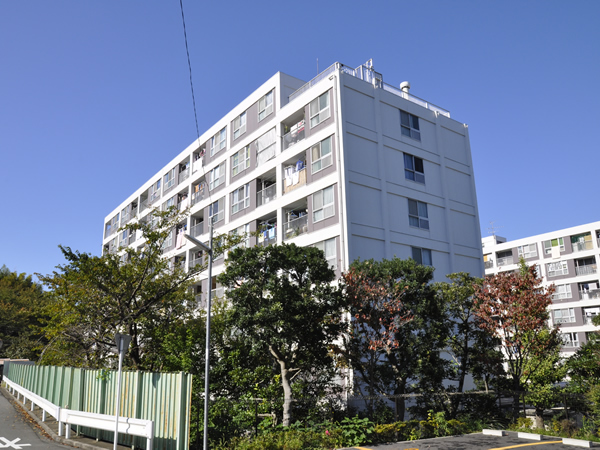 篠原コーポラスA棟の外観