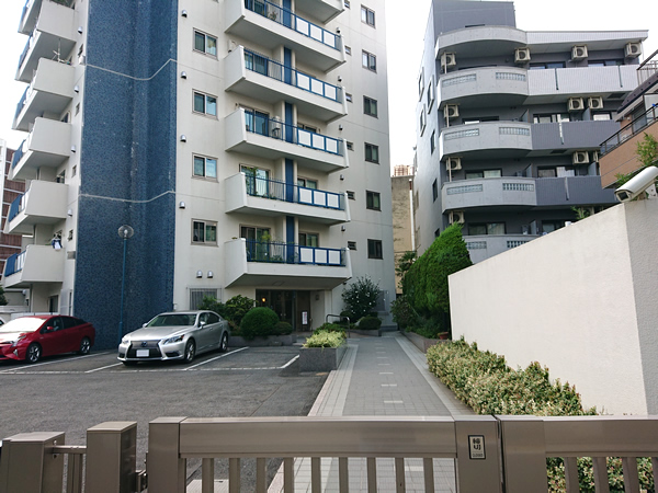 中野パークハウスの外観