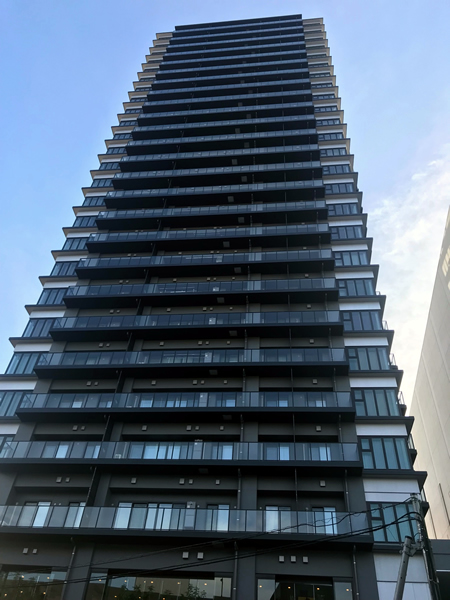 シティタワー八王子フレシアの外観