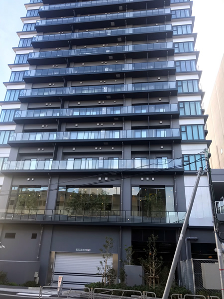 シティタワー八王子フレシアの外観