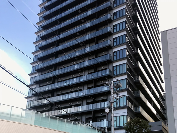 シティタワー八王子フレシアの外観