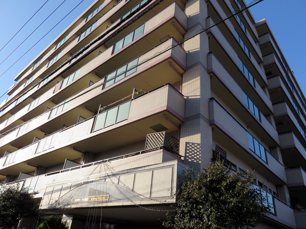 カインドステージかしわ台の外観