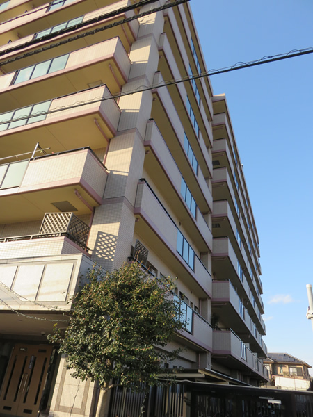 カインドステージかしわ台の外観