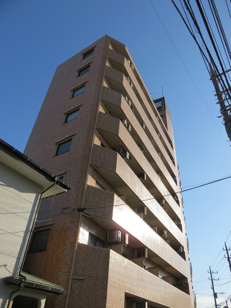 ライオンズマンション厚木駅前の外観