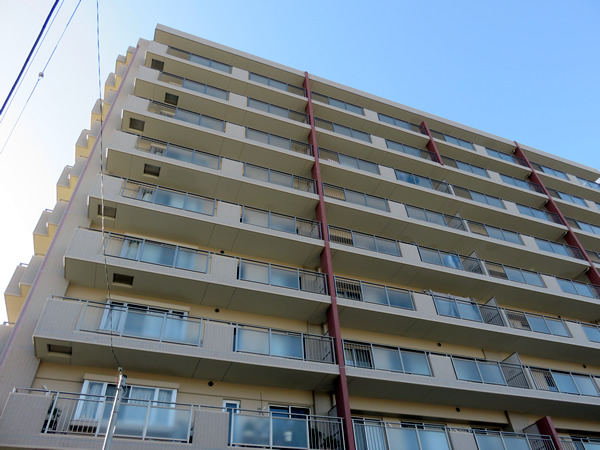 厚木駅前ダイヤモンドマンションの外観