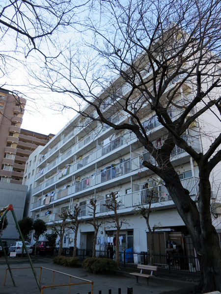 相模原中央ハイツの外観