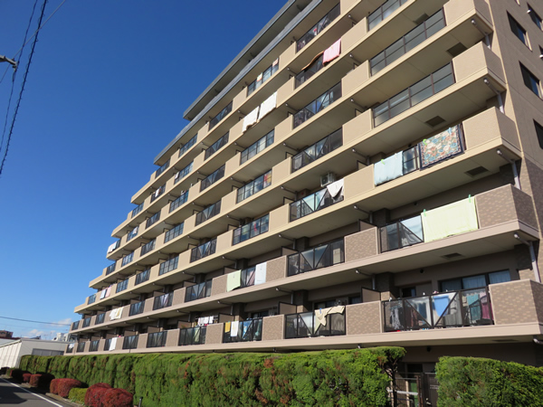 ダイアパレス相模原清新グランガーデンの外観