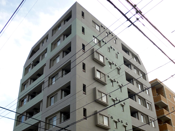 グランスイート月島リエールの外観