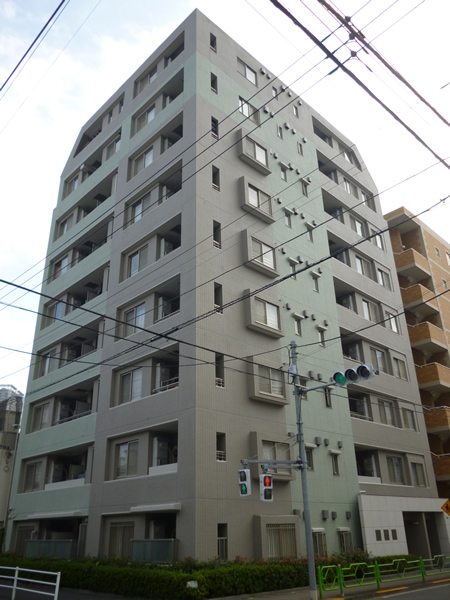 グランスイート月島リエールの外観