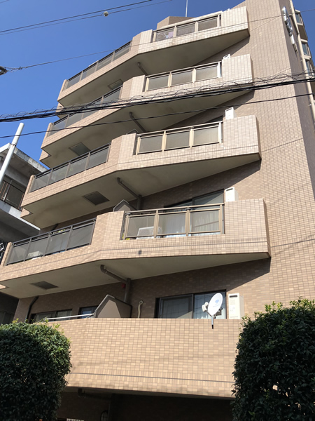 朝日シティパリオ大岡山の外観