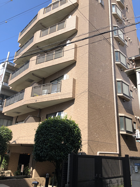 朝日シティパリオ大岡山の外観