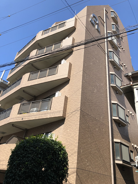 朝日シティパリオ大岡山の外観