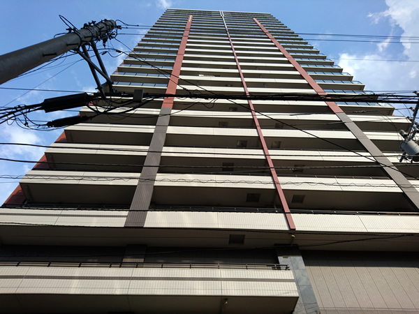 ライオンズタワー相模原ステーショングランデの外観