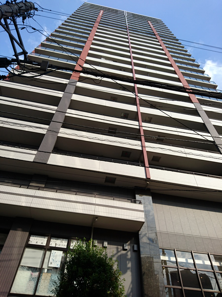 ライオンズタワー相模原ステーショングランデの外観