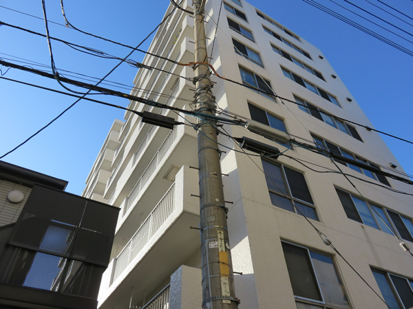 ユニハイム八王子の外観