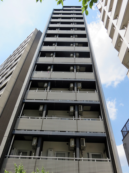 スパシエエルヴィエントアース板橋タワーの外観