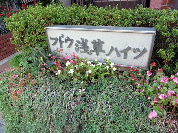 フドウ浅草ハイツの外観