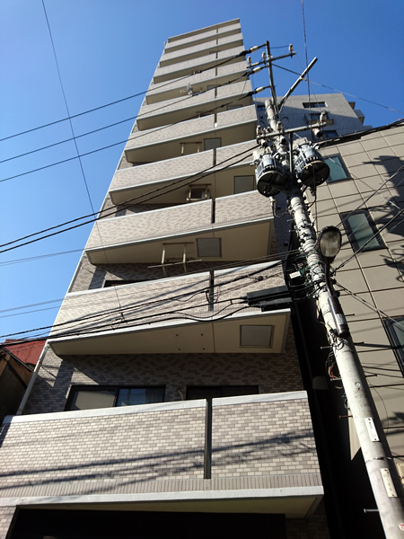 ライオンズマンション浅草言問橋の外観