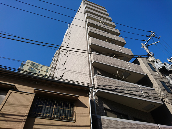 ライオンズマンション浅草言問橋の外観